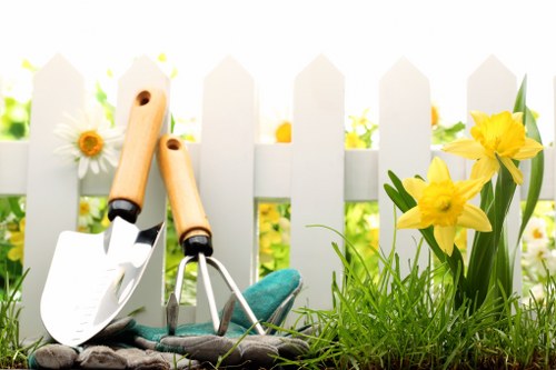 Professional landscaping in Rainham with hard and soft features